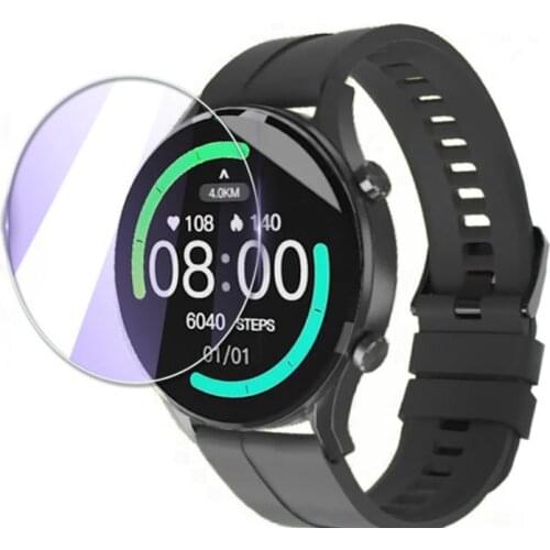 Smartwatch Tempered Glass Protective Film Guard For Xiaomi Imilab Smart Watch W12 Sport Full Screen Protector Cover Accessories