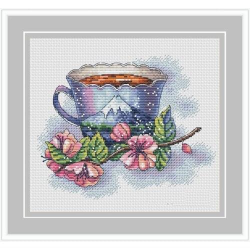 ZZ2163 For Needlework Kit NOT PRINTED Cross stich Painting Set Cross Stitch Kits Cross-stitch Embroidery Set Stitch Kits Cross
