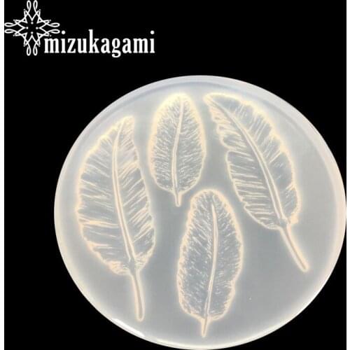 1pcs UV Resin Jewelry Liquid Silicone Feather Angel Wings Group Liquid Silicone DIY Resin Jewelry Pendant Necklace Pendant Mold