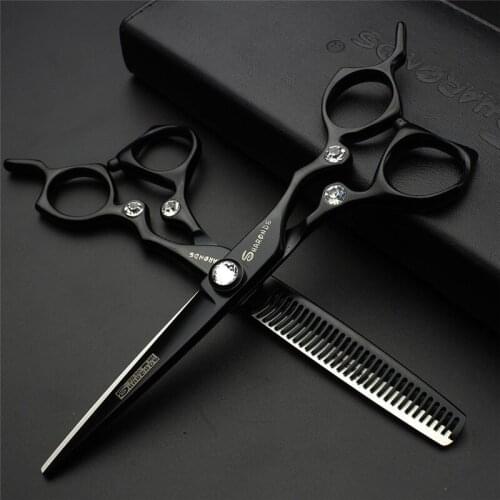 6 Inches Professional Cutting Thinning Hair Shears Barber Haircut Scissors Salon Hair Dressing Scissors Hair Styling Tools