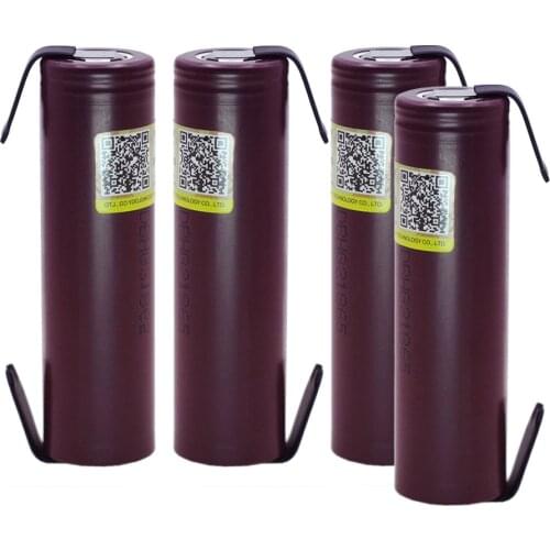 4PCS/lot Liitokala HG2 18650 3000mAh Rechargeable battery 18650HG2 3.6V discharge 20A, dedicated batteries + DIY Nickel