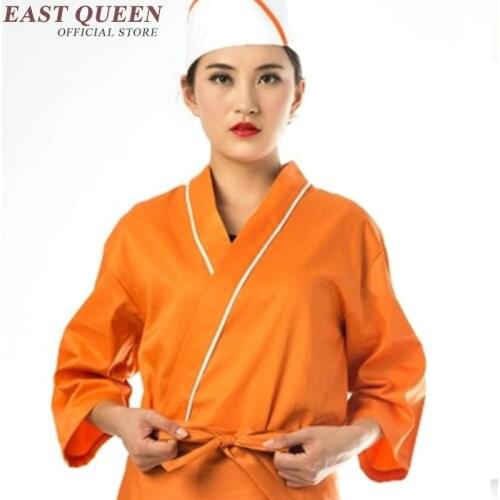 Sushi chef uniform accessories japanese restaurant uniforms supply food service waiter waitress Catering clothing KK1924
