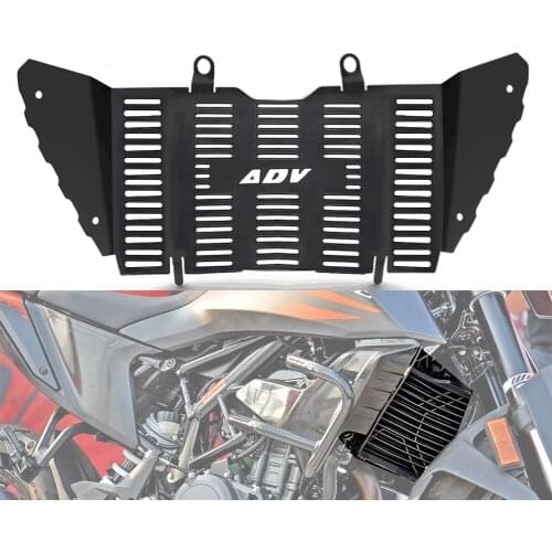 Free shipping For 390 ADVENTURE Motorcycle Aluminum Radiator Grille Guard Cover Protection Part 390 ADVENTURE ADV 2019 2020 2021