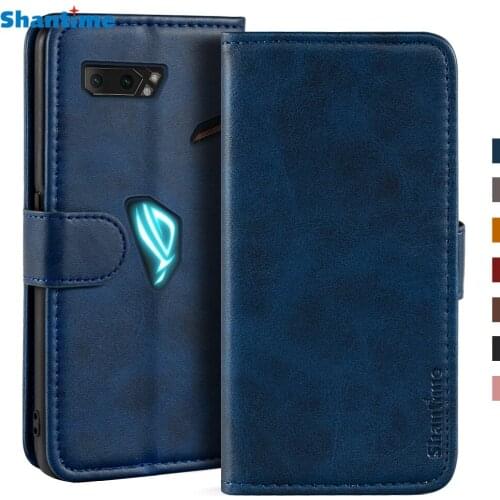 Case For Asus ROG Phone 2 ZS660KL Case Magnetic Wallet Leather Cover For Asus ROG Phone 2 ZS660KL Stand Coque Phone Cases