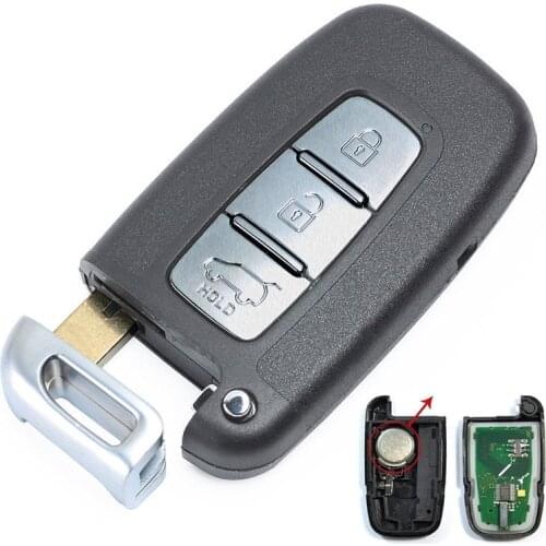 CN051004 Aftermarket 3 Button 433Mhz ID46 Chip For Kia K2 K5 New Sportage With New Uncut Emergency Key Blade 2M150
