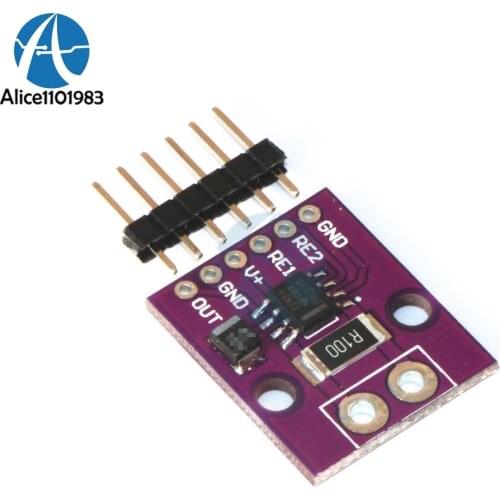 INA282 Bidirectional Low High Side Voltage Output Current Shunt Monitor Module Bidirectional High Speed For Telecom Equipment