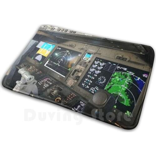 Cockpit 737 Max Instruments Carpet Mat Rug Cushion Soft Fly Pilot Airplane Cockpit Cabin Crew Airman Flyagain 737 B737