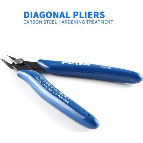 Wire Cable Cutter Flush Pliers Cutting Snips Nippers Shears Comfortable Handle DIY Electronic Diagonal Pliers 3D Printer Parts
