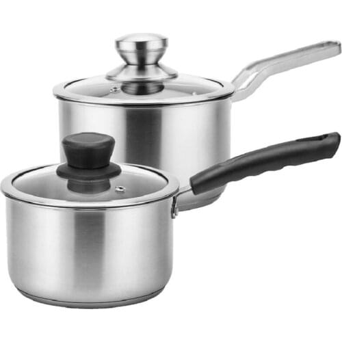 Mini Stainless steel milk pot Induction Cooker Baby Food Supplement Cooking small soup pot Dutch Oven