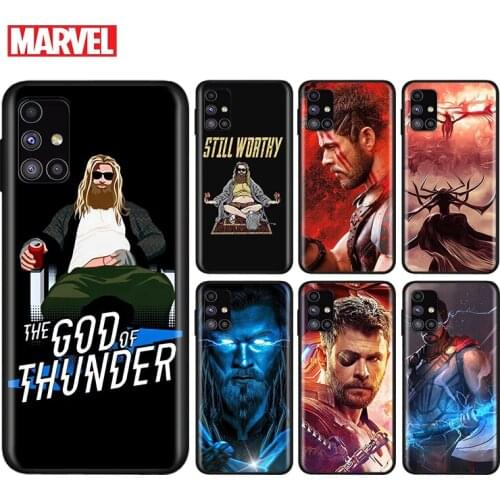 Avengers Thor For Samsung Note 20 10 9 8 Ultra lite Plus Pro F62 M62 M60 M40 M31S M21 M20 M10S Soft Phone Case