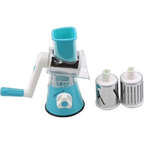 Multi-Function Rotary Grater Vegetable Shredded Potato Machine Grater Manual Cabbage Kitchen Knife Kitchen Tool