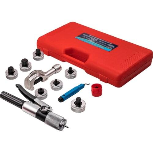 For 7 Lever Expanding Swaging Punches Tool Kit Set Hydraulic HVAC Tube Pipe Tubing Plumbing Expander
