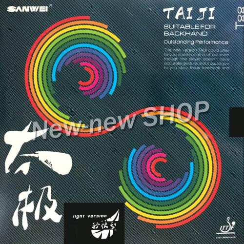 SANWEI TAIJI Super light pips in table tennis Rubber with sponge for ping pong paddle