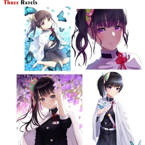 Three Ratels F570Tsuyuri Kanao Kimetsu No Yaiba Car Body Sticker Wallpaper Decal