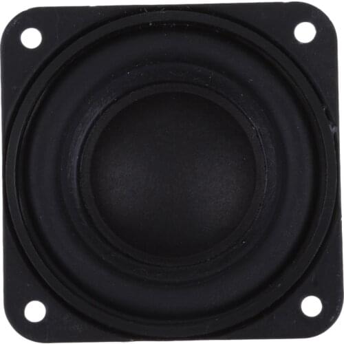 New 40mm 3W Full Range Audio Speaker Stereo Sound Black Replacement