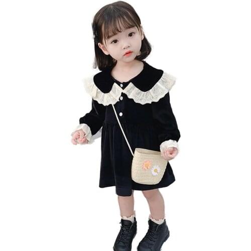 Girls' Princess Dress New Summer Childrens Girls' Dress Girls' Princess Patchwork Dress Girls' Shirt Skirt Two Piece Set New