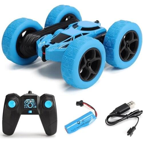 RC Car 360 Degree Roll Double Sided Stunt Car Toy Car Childrens Toy Car boys hobby toys cool gifts