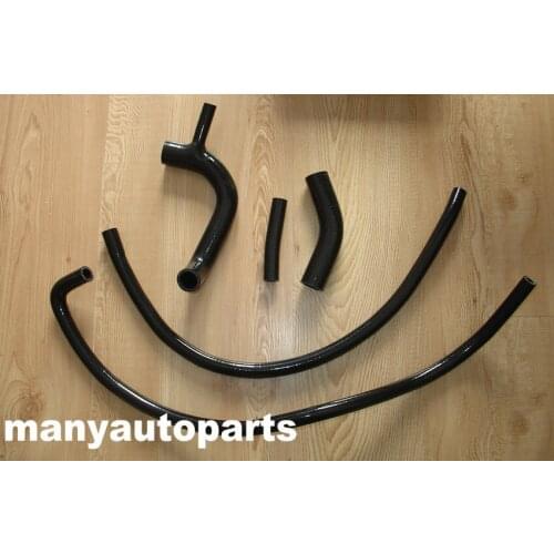 FOR AUSTIN/ROVER MINI 850/1000/1100 -1990 SILICONE RADIATOR & HEATER HOSE BLACK