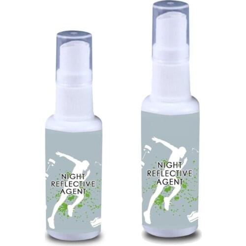 30ml 50ml Reflective Spray Water-Based Coatings Clear Night Running Backpacks Safe Reflections Reflective Mist Spray