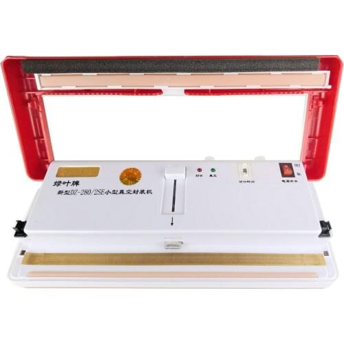 DZ-280/2SE Food Vacuum sealing machine can wet and dry fresh frozen bakery packing sealer sealing bags appliances