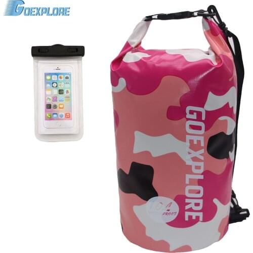 Goexplore Outdoor Waterproof Dry Bag Swimming Bag Sack Storage Bag for Travelling Rafting Boating Kayaking Canoeing Camping