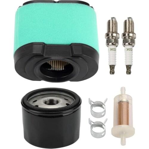 LA155 Air Filter with Oil Filter Fuel Pump for John Deere MIU11515 LA165 LA175 L120 L118 LA140 LA150 D150 Lawn Mower
