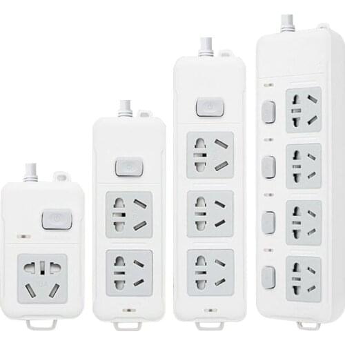 High Power Air Conditioner Water Heater Special 10/16A Outlets socket Power Strip with Switch AU/EU/UK Plug Extension cord 3500W