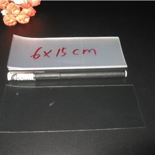 2018 Hot Sale Cling Film Clear Cellophane Bags 6x15cm Transparent Opp Cosmetic Plastic Packing Bag Gift Candy Tools Flat Pocket