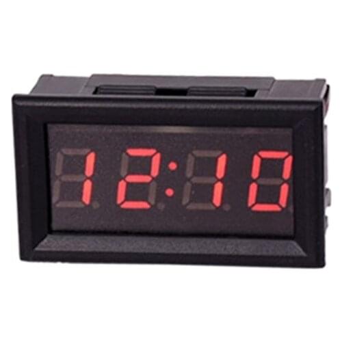 2021 New DIY Vehicle Electronic Clock Car Motorcycle Time Display Module Power-off Memory