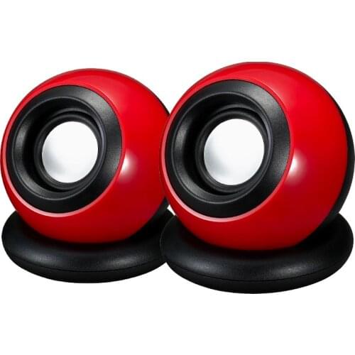 MAGICVOICE D-08L 1 + 1 USB MINI OVAL SPEAKER (3W + 3W * 4 OHM)