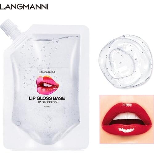 MINI DIY Clear Lip Gloss Base Oil Non-Stick Moisturizing Lipstick Material Gel Lip Gloss Base Handmade Liquid Lipstick TSLM2