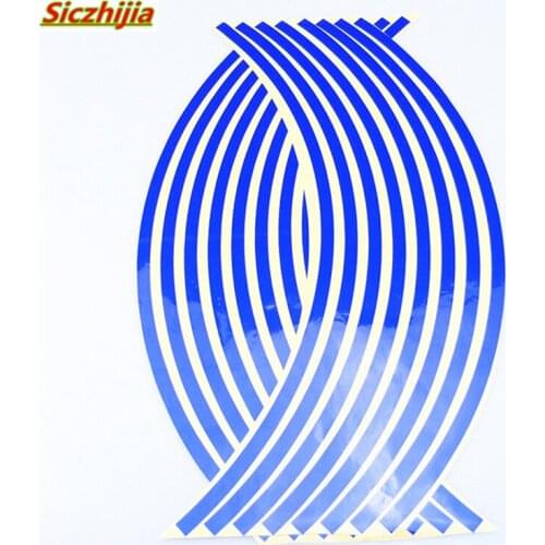 Styling car 15 and motorcycle "15"-18" wheel sticker 5 color reflective sticker for Chevrolet Cruze TRAX Aveo Lova Sail EPICA