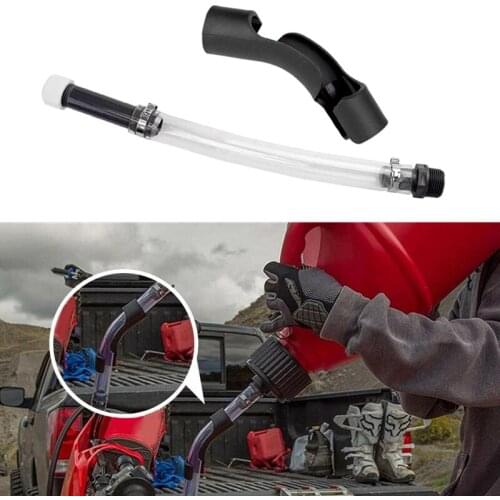 5 Gallon Fuel Jug Gas Can VP Racing Fuel Deluxe Cap Filler Hose 14-Inch Hose Kit