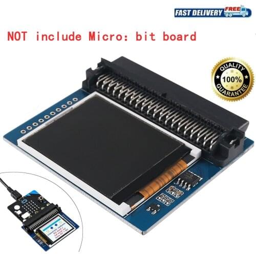 1.8 inch 160x128 RGB Colorful LCD Display Screen Module Breakout Board DIY for BBC Microbit Micro:bit V2 Accessories