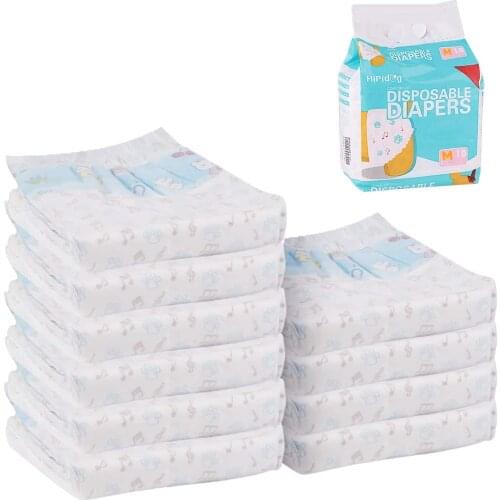 10PCS/Bag Dog Diapers Disposable Female Dog Sanitary Pants Super Absorption Physiological Puppy Nappies Diaper