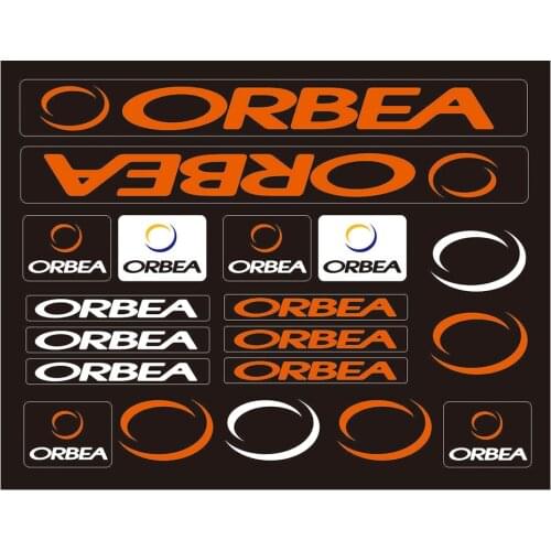 19pcs pvc for orbea Bicycle Frame Decals Stickers Graphic Adhesive Set Vinyl