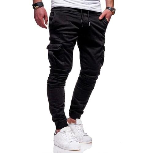 Cargo Pants Men 2021 New Black Multi-Pocket Men Joggers Pants High Quality Fashions Streetwear Mens Trousers M-3XL