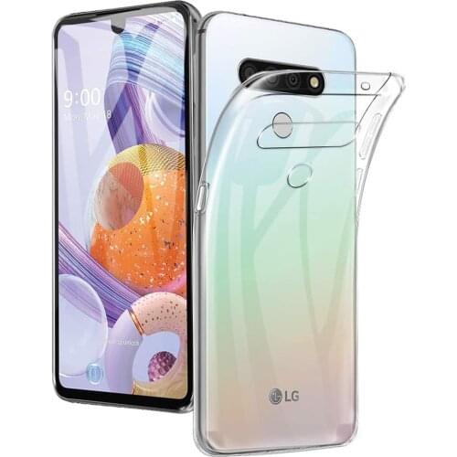 Case For LG Stylo 6 Ultra Thin Clear Soft TPU Shockproof Case Cover for LG Stylo 6 Stylo6 LMQ730TM LM-Q730TM