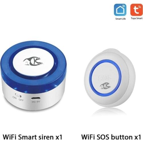 Smart Wifi Emergency Button One-key Alarm Call For Help WIFI Alarm Remote Call For Help Emergency Button