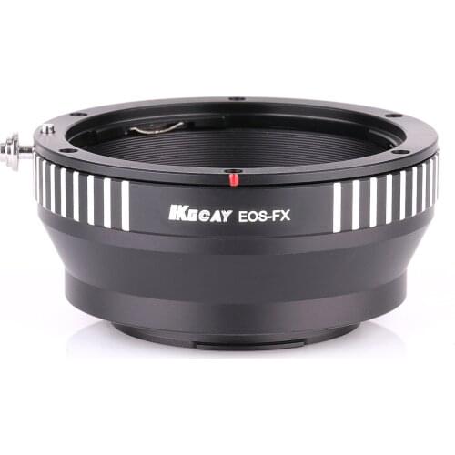 KECAY EOS-FX Camera Lens Adapter Ring for Canon EOS EF/EFS Mount lens to for Fujifilm X Mount Fuji X-Pro1 XPro1 X