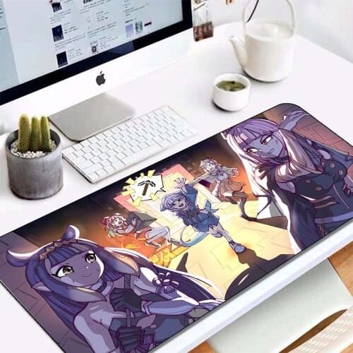 Mori Calliope Takanashi Kiara Cute Anime Mouse Pad Mousepad Anime Gamer Accessories for CS GO/Grande Choque Genshin/top Quality