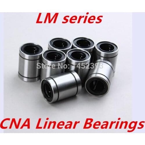 10 pcs Free shipping LM12UU 12mm Linear Ball Bearing Bushing Linear Bearings CNC parts 3d printer parts LM12