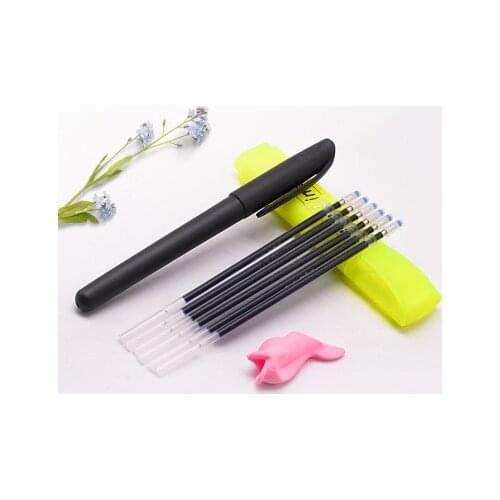 Reusable Calligraphy Disappearing Pen Automatically Disappears and Faded Blue Ink Exclusive Stationery for Groove Copybook