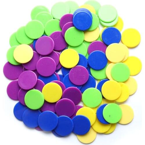 25Pcs Coins Blank Point Coin Chip Game Coins No Face Value Chip Coin