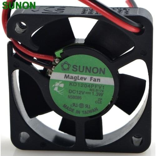 Original For Sunon KD1204PFV1 4010 4CM 12V 1.3W power charger cooling fan