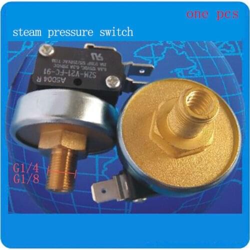 Steam pressure switch vacuum pressure switch pressure switch for steam engine high temperature dual protection G1/4 G1/8