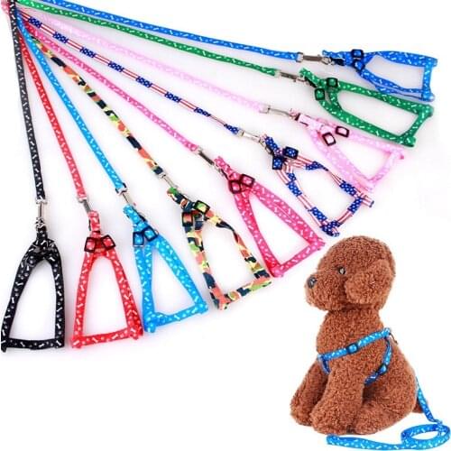 Adjustable Pet Dog Harness Cat Leashes Puppy Collar for Small Dogs Cat Harness Medium Dog Accessories Outdoor Walk Arnes Perro35