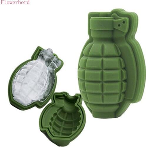 Grenade Silicone Ice Tray Cake Mold Creative Silicone Ice Tray Cake Mold Silicone Baking Mold Handmade Soap Mold Cake Decor