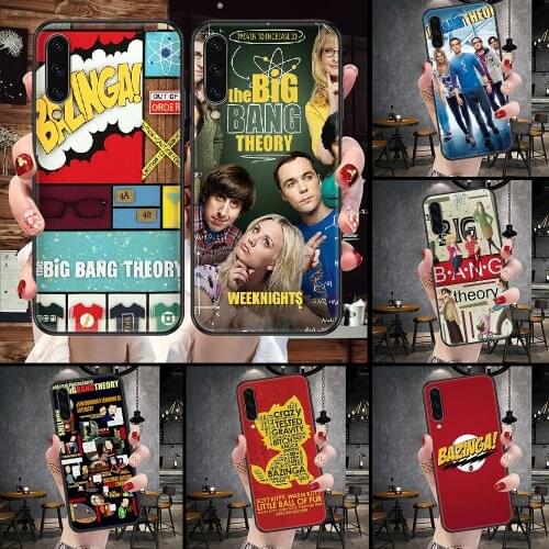 The Big Bang Theory TV Phone Case For Samsung Galaxy A 10 12 20E 21S 30 32 40 50 51 52 70 71 72 5 6 7 2016 2018 black pretty