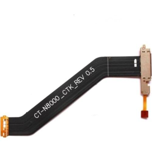 10pcs/lot NEW For Samsung Galaxy Note 10.1 N8000 N8010 USB Charger Dock Connector Charging Port Flex Cable